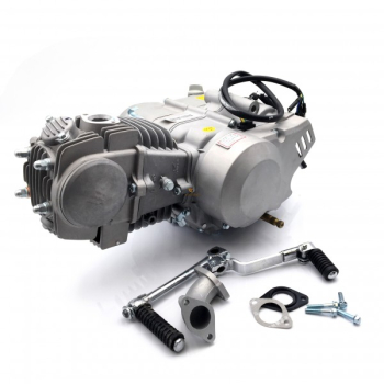 Preview: Motor YX 125 ccm 4 Takt  4 Gang Schaltgetriebe Aluzylinder für Dirtbike Kayo TSD 110 und TSD 125